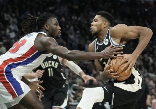 Μπακς – Πίστονς 110-108: «Όργια» Γιάννη και 6-0 τα «Ελάφια»