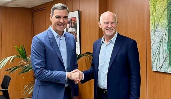 Ο Σάντσεθ έρχεται, ο Παπανδρέου φεύγει: Από την Μαδρίτη στην Πάτρα