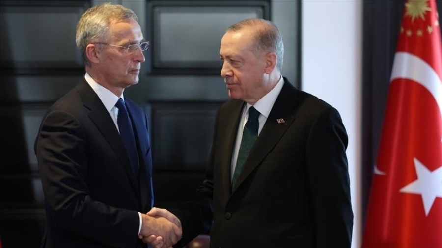 Τουρκία: Ουκρανία, ΝΑΤΟ, αλλά και Ελλάδα στο μενού της συνάντησης Στόλτενμπεργκ - Ερντογάν
