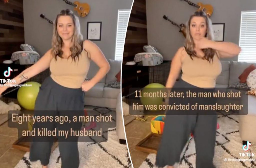 Χήρα χορεύει την ώρα που μιλά για τη δολοφονία του άντρα της και προκαλεί οργή