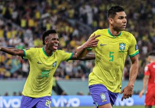 Βραζιλία – Ελβετία 1-0: Η «ζωγραφιά» του Κασεμίρο την έστειλε στους «16»