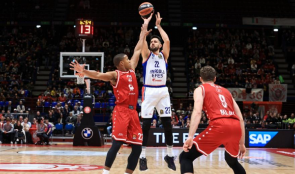 Αρμάνι – Αναντολού Εφές 51-80: Έκανε… πλάκα στο Μιλάνο