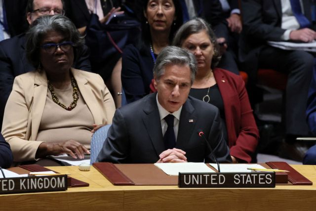 Άντονι Μπλίνκεν: «Ο Πούτιν δεν θα καταφέρει να διχάσει το ΝΑΤΟ» – Διαρκής η στήριξη στην Ουκρανία