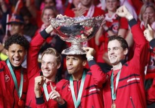 Davis Cup: Ο Καναδάς κατέκτησε για πρώτη φορά το τρόπαιο