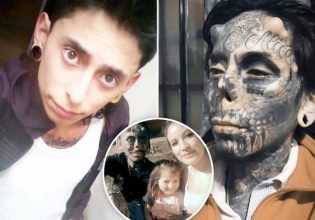 Έχει γεμίσει κάθε σπιθαμή του σώματός του με τατουάζ – Τον αποκαλούν «πατέρα δαίμονα»