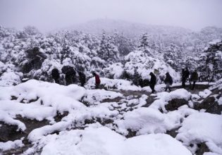 Καιρός: Ερχονται χιόνια την Κυριακή – Οι προβλέψεις