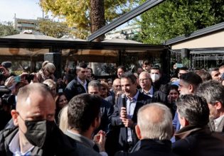 Μητσοτάκης από Καλλιθέα: Το κλίμα μυρίζει ήδη εκλογές