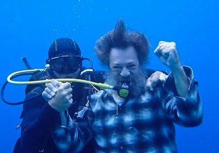 Η συγκλονιστική σκηνή του Maestro – Ηθοποιός έμεινε κάτω από το νερό για 40 λεπτά