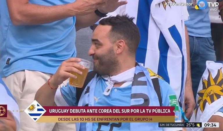 Μουντιάλ 2022: Ποια απαγόρευση; Με την μπύρα του στην εξέδρα