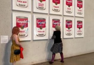 Ακτιβιστές για το κλίμα «ξαναχτυπούν»: Βανδάλισαν έργο του Άντι Γουόρχολ