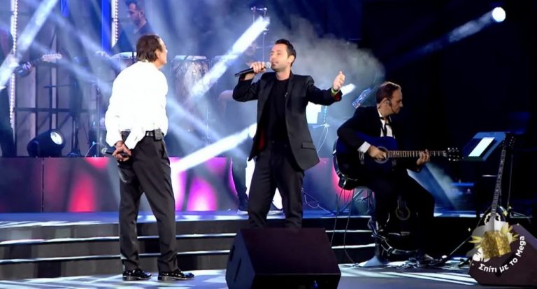 «Σπίτι με το MEGA»: Ο Αντύπας τραγούδησε με τον γιο του και συγκίνησε