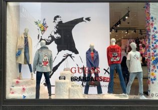 Banksy: Κατηγορεί την Guess για κλοπή – «Πήραν τα έργα μου χωρίς άδεια»