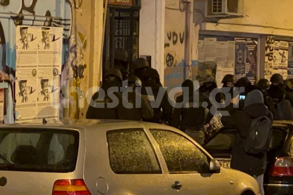Θεσσαλονίκη: Αστυνομική επιχείρηση εκκένωσης κατάληψης – 4 συλλήψεις