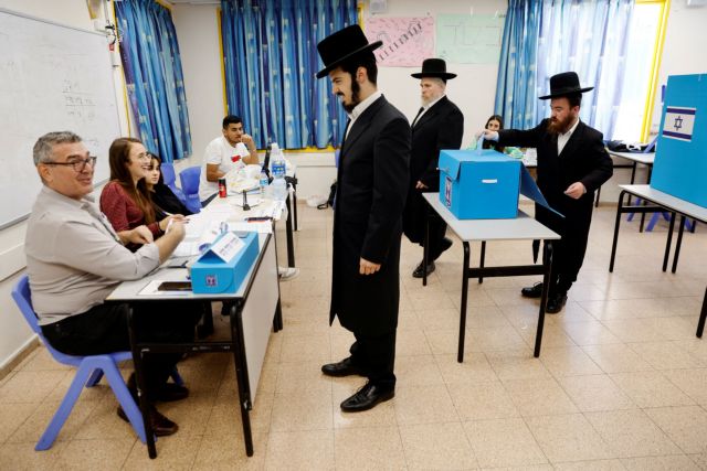 Ισραήλ: Σημαντικά αυξημένη η συμμετοχή των ψηφοφόρων στις βουλευτικές εκλογές, έφτασε το 38,9% στις 2 το μεσημέρι