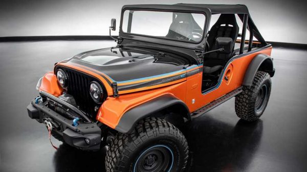 Jeep CJ Surge Concept: Μεταρετρό ηλεκτροκίνηση