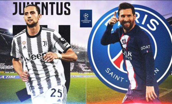LIVE: Γιουβέντους – Παρί Σεν Ζερμέν