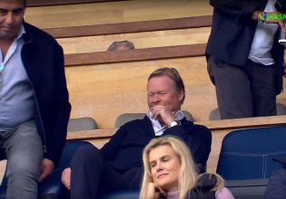 Ο Κούμαν παρακολουθεί από τις κερκίδες το Παναιτωλικός – Λεβαδειακός (vid)