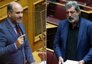 Υποκλοπές: Ένταση μεταξύ Μαρκόπουλου και Πολάκη στη Βουλή