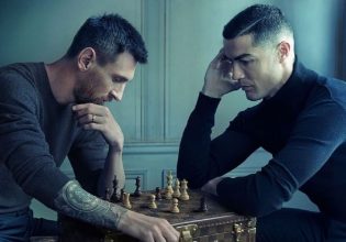 Η κορυφαία φωτογραφία όλων των εποχών: Μέσι και Ρονάλντο παίζουν σκάκι μαζί