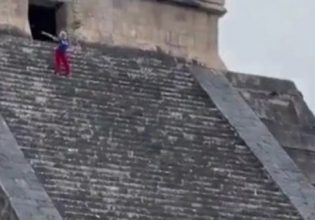 Μεξικό: Προπηλάκισαν τουρίστρια που σκαρφάλωσε σε πυραμίδα των Μάγια