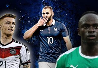 Η «χρυσή» ενδεκάδα που βλέπει το Μουντιάλ από την τηλεόραση (pics)