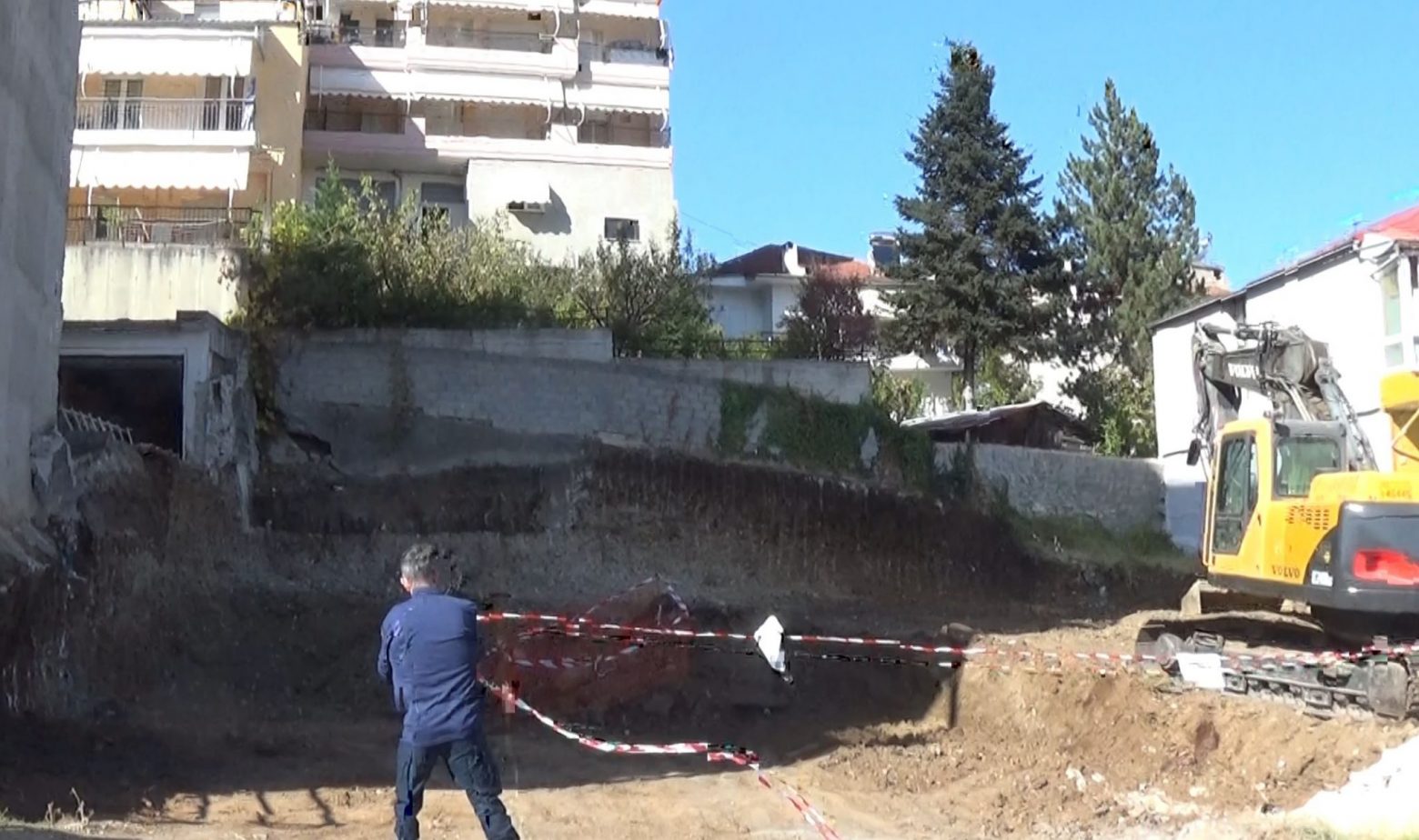 Γρεβενά: Βρέθηκε οβίδα από τον Α' Παγκόσμιο σε οικοδομή