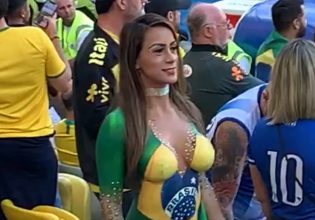 Τα πέταξε όλα η Βραζιλιάνα μέσα στους «Βεδουίνους»