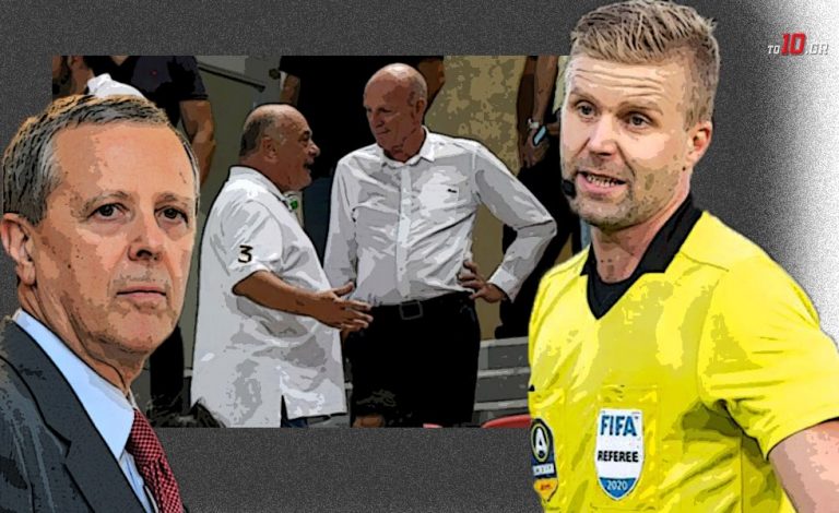 Το ρεζιλίκι του Μπένετ με τον διαιτητή του Ολυμπιακός – ΑΕΚ