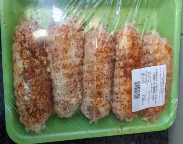 Ο ΕΦΕΤ ανακαλεί ρολάκια κοτόπουλου με σαλμονέλα