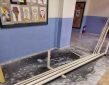 Λαμία: Έπεσαν σωλήνες και σοβάδες στο 1ο Δημοτικό σχολείο Στυλίδας