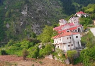 Τρίκαλα: Το χωριό «φάντασμα» της Ελλάδας όπου τα κτίρια έχουν μεγάλη κλίση