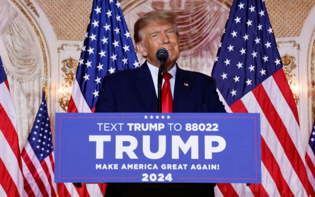 Τραμπ: Ανακοίνωσε την υποψηφιότητά του για τις προεδρικές εκλογές του 2024 - «Η Αμερική επιστρέφει»