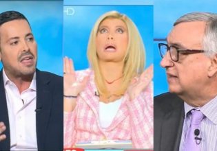 Ζήνα Κουτσελίνη: «Σκοτωμός» στον αέρα με Δημήτρη Σούρα και Πέτρο Κουσουλό