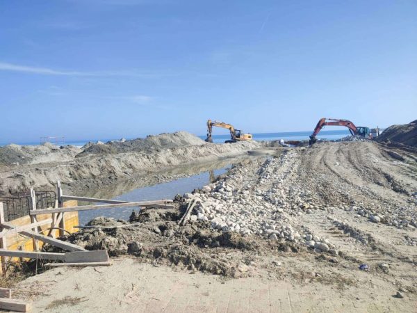 Αντιπλημμυρική θωράκιση του παραλιακού μετώπου Κατερίνης