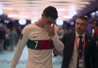 Ξέσπασε σε κλάματα μετά τον αποκλεισμό ο Ρονάλντο (vid)