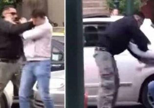 Οδηγοί παίζουν άγριο ξύλο στο κέντρο της Αθήνας – Δείτε το απίστευτο βίντεο