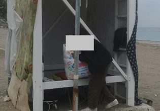 Ρόδος: Άστεγος έμενε σε πύργο ναυαγοσώστη