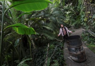 Ουκρανία: Ο αγώνας για να σωθεί από το κρύο ένας τροπικός παράδεισος στο Κίεβο