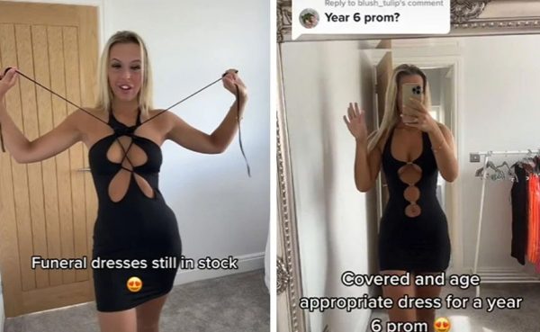 TikTok: Χαμός με μοντέλο που προτείνει αποκαλυπτικό φόρεμα για… κηδείες – «Ο θείος μου θα είχε αναστηθεί αν εμφανιζόμουν έτσι»