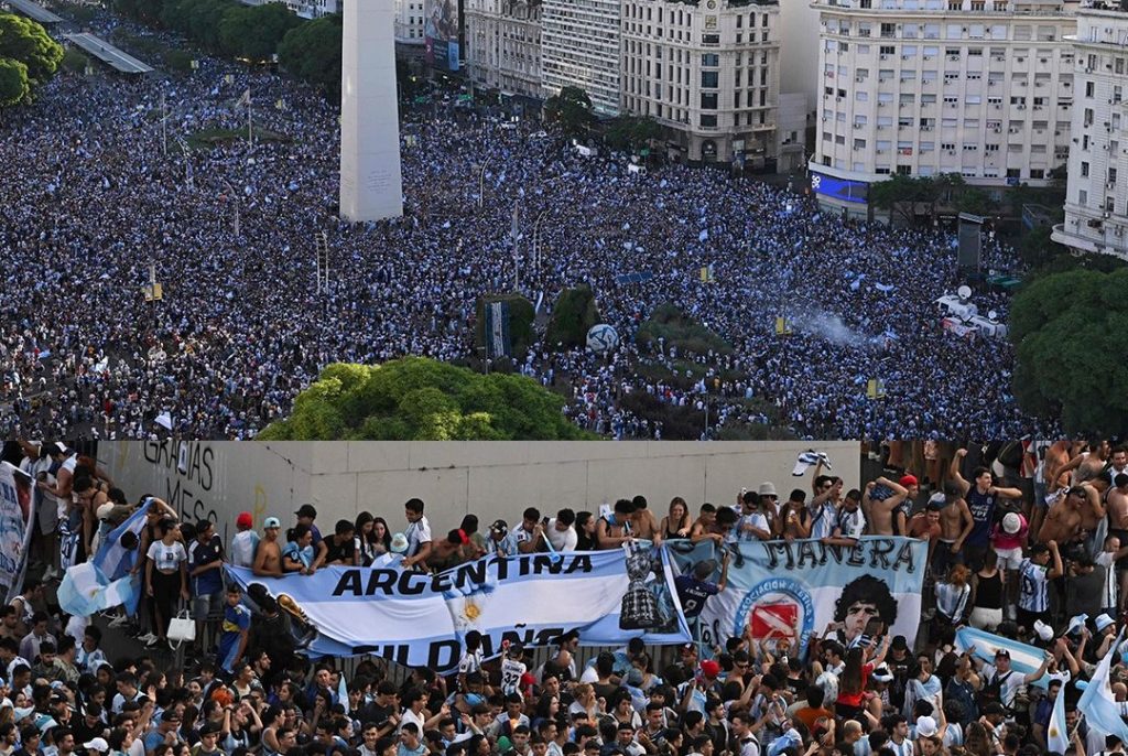Πανικός στην Αργεντινή μετά την πρόκριση στον τελικό: Βγήκαν στους δρόμους, ατέλειωτο πάρτι