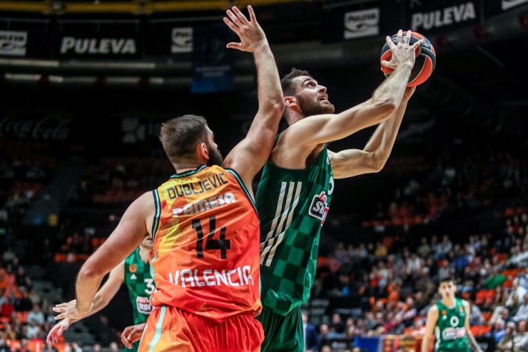 Βαλένθια – Παναθηναϊκός 94-91: «Λύγισαν» στην παράταση οι πράσινοι
