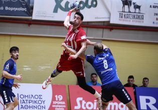 Ολυμπιακός – Ζαφειράκης Νάουσας 33-20: Άνετη πρόκριση στους «8» για τους «ερυθρόλευκους»