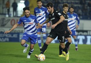 Ατρόμητος – ΠΑΟΚ 1-1: Με το ίδιο νόμισμα