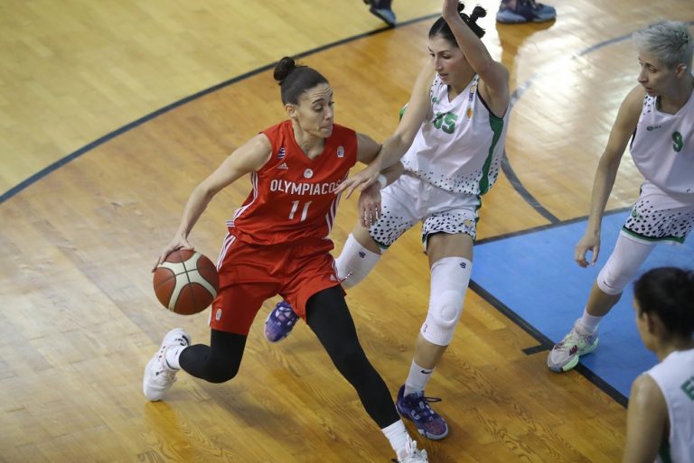 ΓΑΣ Εύνικος – Ολυμπιακός 58-81: Άνετη νίκη για τις «ερυθρόλευκες»