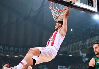 Το +24 η μεγαλύτερη εκτός έδρας νίκη του Ολυμπιακού επί του Παναθηναϊκού