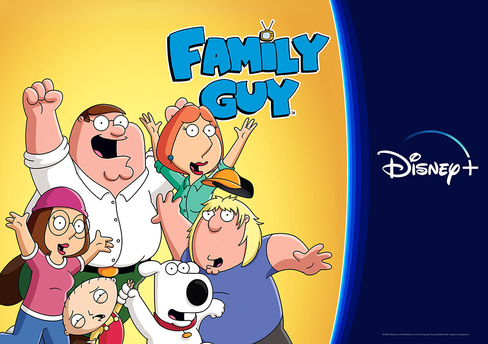 To «Family Guy» στο Disney+ είναι η Christ-must watch σειρά για σήμερα