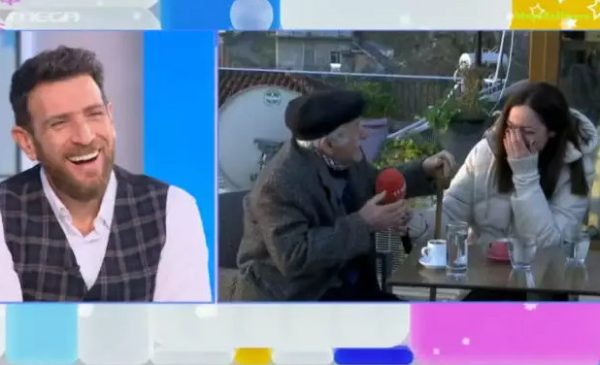 Χαμός στον αέρα του Mega Καλημέρα με τον 100χρονο κύριο Φώτη: «Είχα πολλές γκομενίτσες»