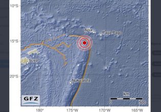 Σαμόα: Σεισμός 6,9 Ρίχτερ βορειοανατολικά της πρωτεύουσας Απία