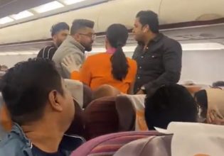 Πανικός σε πτήση: Αδιανόητο ξύλο επιβατών – Οι αεροσυνοδοί προσπαθούσαν να τους χωρίσουν