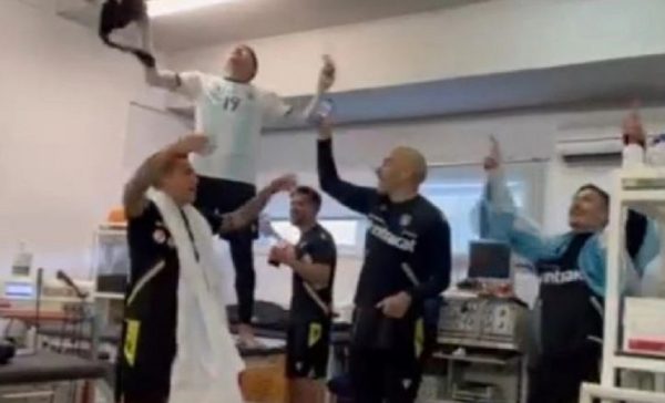 Έστησαν «πάρτι» για το Μουντιάλ οι Αργεντίνοι παίκτες του Αστέρα Τρίπολης (pic, vid)